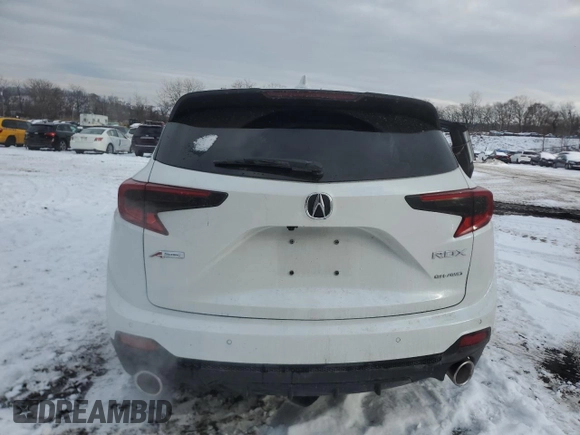 2022 Acura RDX w/A-Spec Package with VIN 5J8TC2H69NL008520, listed as a Copart auction lot 86418114 with 50,126 mi miles and Salvage Title. Bid and sale history available at carsss.com. Image 6.