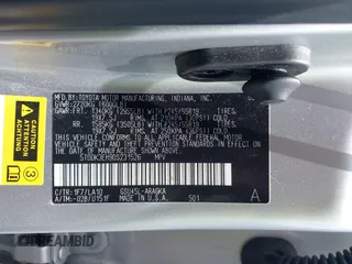 2013 Toyota Highlander Limited with VIN 5TDDK3EH9DS231526, listed as a IAAI auction lot 42425311 with 206,168 mi miles and . Bid and sale history available at DreamBid. Image 9.