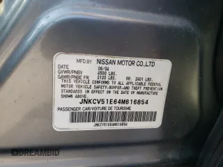 2004 Infiniti G35 w/Leather with VIN JNKCV51E64M616854, listed as a Copart auction lot 75179004 with Not Provided miles and Salvage Title. Bid and sale history available at DreamBid. Image 12.