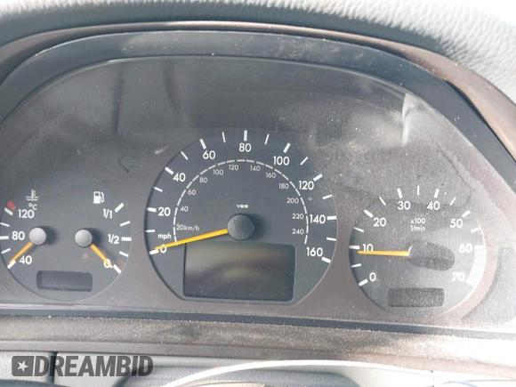 2001 Mercedes-Benz E-Class with VIN WDBJH65JX1B290284, listed as a IAAI auction lot 41713265 with 1 mi miles. Bid and sale history available at carsss.com. Image 7.