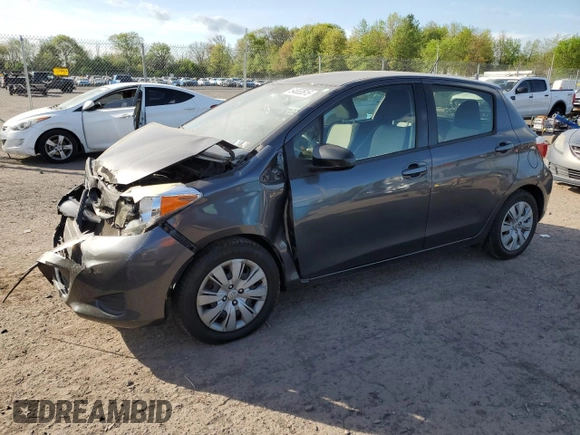 2013 Toyota Yaris L with VIN JTDKTUD32DD547099, listed as a Copart auction lot 54653615 with 153,439 mi miles and Salvage Title. Bid and sale history available at DreamBid. Image 1.