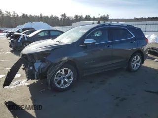 2021 Chevrolet Equinox Premier z VIN 2GNAXXEV6M6134206, wystawiony jako Copart lot #44385195 z przebiegiem 61 912 mil mil oraz Szkoda całkowita • Salvage title. Historia ofert i sprzedaży dostępna na DreamBid. Obrazek 1.