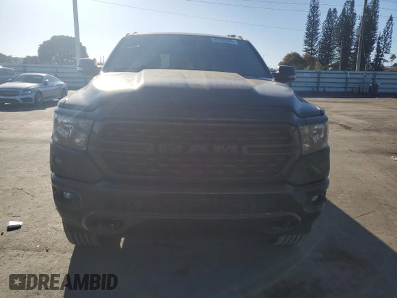 2023 Ram 1500 Lone Star with VIN 1C6RREBTXPN553048, listed as a Copart auction lot 46255525 with 59,497 mi miles and Salvage Title. Bid and sale history available at carsss.com. Image 5.