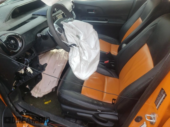 2015 Toyota Prius One with VIN JTDKDTB33F1086767, listed as a Copart auction lot 51482475 with 104,273 mi miles and Salvage Title. Bid and sale history available at carsss.com. Image 7.