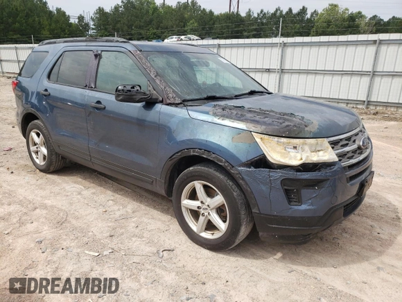 2018 Ford Explorer z VIN 1FM5K8B89JGA91811, wystawiony jako Copart lot #60689385 z przebiegiem 117 538 mil mil oraz Szkoda całkowita • Salvage title. Historia ofert i sprzedaży dostępna na DreamBid. Obrazek 4.