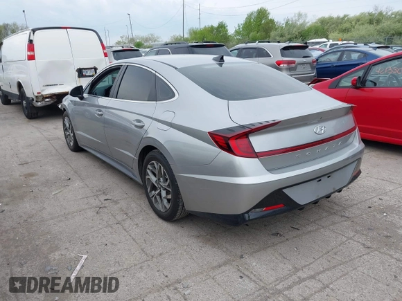 2020 Hyundai Sonata SEL z VIN 5NPEL4JA7LH053779, wystawiony jako IAAI lot #42133140 z przebiegiem 67 705 mil mil oraz . Historia ofert i sprzedaży dostępna na DreamBid. Obrazek 3.