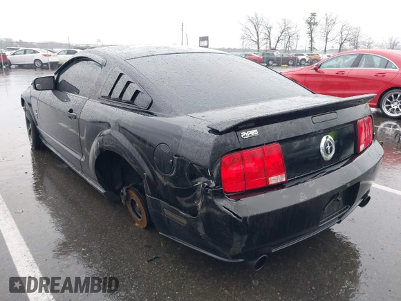 2007 Ford Mustang Deluxe with VIN 1ZVHT80N375320203, listed as a IAAI auction lot 41871055 with 80,891 mi miles. Bid and sale history available at carsss.com. Image 17.