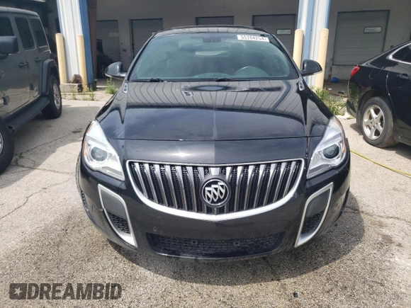 2014 Buick Regal GS with VIN 2G4GU5GX1E9226818, listed as a Copart auction lot 55704254 with 70,290 mi miles and Salvage Title. Bid and sale history available at DreamBid. Image 5.