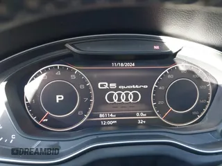2020 Audi Q5 Premium Plus with VIN WA1BNAFY3L2071645, listed as a IAAI auction lot 40912823 with 86,114 mi miles. Bid and sale history available at carsss.com. Image 7.