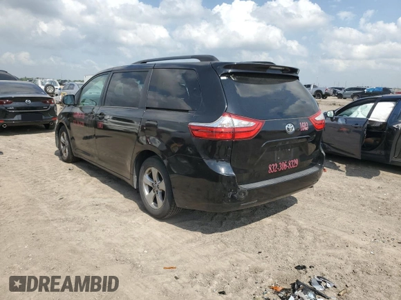 2015 Toyota Sienna LE AAS with VIN 5TDKK3DC6FS578179, listed as a Copart auction lot 55145545 with 225,468 mi miles and Salvage Title. Bid and sale history available at DreamBid. Image 2.