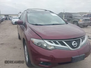 2011 Nissan Murano SL with VIN JN8AZ1MUXBW070008, listed as a IAAI auction lot 41416163 with 151,675 mi miles and . Bid and sale history available at DreamBid. Image 1.