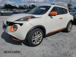 2015 Nissan Juke SL с VIN JN8AF5MR2FT506739, выставлен на аукционе Copart как лот 53432215 с пробегом 72 917 миль миль и Списание • Salvage title. История ставок и продаж доступна на DreamBid. Изображение 1.