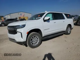 2023 Chevrolet Suburban LS z VIN 1GNSKBKD6PR109736, wystawiony jako Copart lot #76605194 z przebiegiem 26 871 mil mil oraz Szkoda całkowita • Salvage title. Historia ofert i sprzedaży dostępna na DreamBid. Obrazek 1.