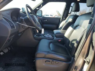 2022 Nissan Armada SL with VIN JN8AY2BA7N9393422, listed as a Copart auction lot 47361775 with 51,900 mi miles and Clean Title. Bid and sale history available at carsss.com. Image 7.