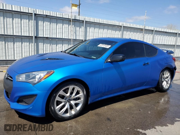 2013 Hyundai Genesis Coupe 2.0T z VIN KMHHT6KD4DU110590, wystawiony jako Copart lot #52810485 z przebiegiem 95 486 mil mil oraz Szkoda całkowita • Salvage title. Historia ofert i sprzedaży dostępna na DreamBid. Obrazek 1.