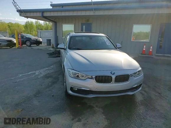 2016 BMW 3 Series 328i with VIN WBA8E9G58GNT47368, listed as a Copart auction lot 52443285 with 46,283 mi miles and Salvage Title. Bid and sale history available at carsss.com. Image 13.
