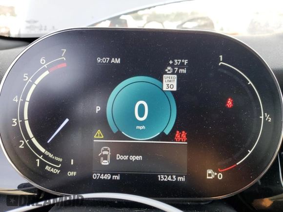 2024 MINI Convertible Cooper S with VIN WMW43DL02R3R80576, listed as a Copart auction lot 88498775 with 7,449 mi miles and Salvage title. Bid and sale history available at DreamBid. Image 9.
