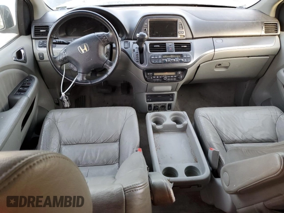 2007 Honda Odyssey EX-L with VIN 5FNRL38727B120069, listed as a Copart auction lot 89003625 with 234,863 mi miles and Salvage Title. Bid and sale history available at carsss.com. Image 8.