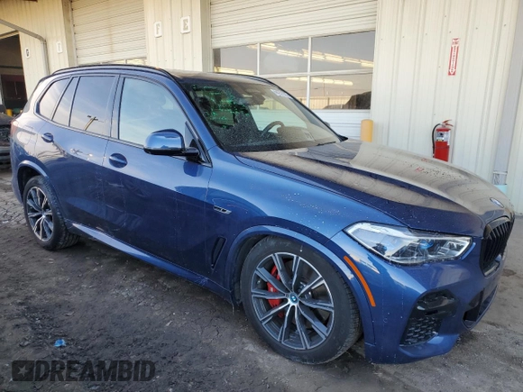 2023 BMW X5 xDrive45e with VIN 5UXTA6C08P9R64035, listed as a Copart auction lot 44251975 with 150,430 mi miles and Salvage title. Bid and sale history available at DreamBid. Image 4.