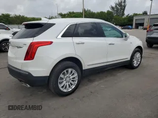 2018 Cadillac XT5 FWD with VIN 1GYKNARSXJZ128533, listed as a Copart auction lot 61587745 with Not provided miles and Non repairable. Bid and sale history available at DreamBid. Image 3.