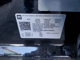 2021 Chevrolet Silverado 1500 RST with VIN 3GCUYEEL5MG345911, listed as a Copart auction lot 78890254 with 66,079 mi miles and Salvage Title. Bid and sale history available at carsss.com. Image 14.