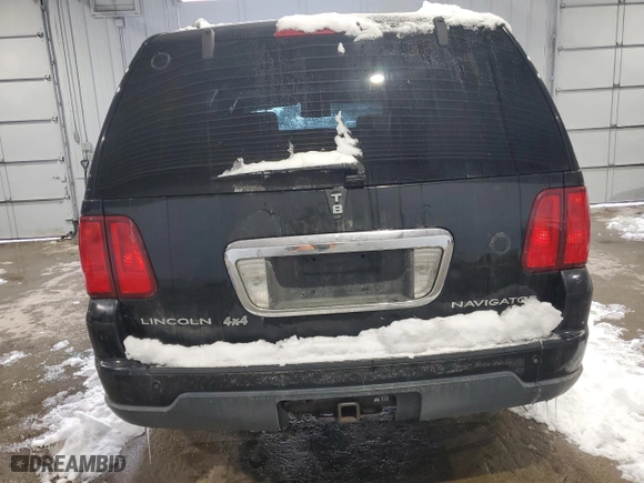 2006 Lincoln Navigator Luxury with VIN 5LMFU28546LJ29675, listed as a Copart auction lot 44531855 with 225,122 mi miles and Salvage Title. Bid and sale history available at carsss.com. Image 6.
