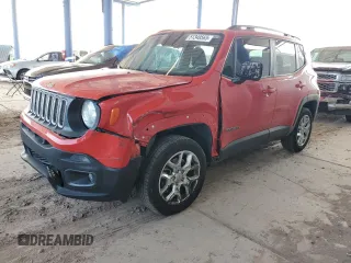 2018 Jeep Renegade Altitude with VIN ZACCJBBB9JPH96697, listed as a Copart auction lot 51349565 with 61,378 mi miles and Salvage title. Bid and sale history available at DreamBid. Image 1.