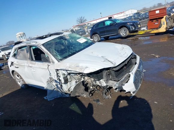 2024 Audi Q5 Premium with VIN WA1ABAFY8R2043756, listed as a IAAI auction lot 41410186 with 23,906 mi miles and . Bid and sale history available at DreamBid. Image 13.