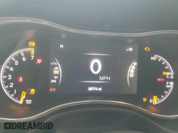 2020 Jeep Grand Cherokee Limited с VIN 1C4RJEBG2LC181634, выставлен на аукционе Copart как лот 62033935 с пробегом 38 774 миль миль и Списание • Salvage title. История ставок и продаж доступна на DreamBid. Изображение 9.