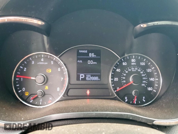 2014 Kia Forte LX with VIN KNAFX4A62E5219694, listed as a Copart auction lot 53436425 with 162,888 mi miles and Salvage Title. Bid and sale history available at carsss.com. Image 9.