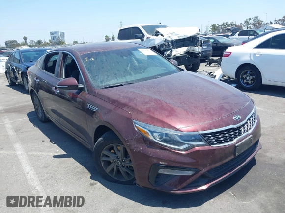 2020 Kia Optima LX with VIN 5XXGT4L32LG426326, listed as a IAAI auction lot 42533007 with 38,193 mi miles and . Bid and sale history available at DreamBid. Image 1.