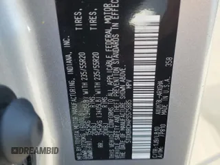2023 Toyota Highlander Hybrid Limited with VIN 5TDXBRCH4PS575885, listed as a Copart auction lot 64304345 with 15,633 mi miles and Salvage title. Bid and sale history available at DreamBid. Image 14.