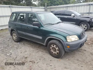 2001 Honda CR-V LX with VIN JHLRD18481S016772, listed as a Copart auction lot 71835094 with 230,824 mi miles and Salvage Title. Bid and sale history available at carsss.com. Image 4.