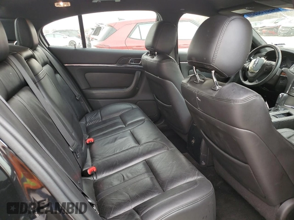 2015 Lincoln MKS with VIN 1LNHL9DK1FG600791, listed as a Copart auction lot 49575395 with 80,391 mi miles and Salvage Title. Bid and sale history available at carsss.com. Image 10.