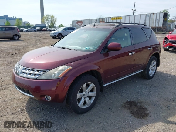 2007 Nissan Murano S with VIN JN8AZ08W77W662737, listed as a IAAI auction lot 42115990 with 98,755 mi miles and . Bid and sale history available at DreamBid. Image 2.