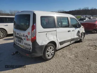 2022 Ford Transit Connect XL with VIN NM0GE9E24N1538522, listed as a Copart auction lot 51353895 with 65,514 mi miles and Salvage title. Bid and sale history available at DreamBid. Image 3.