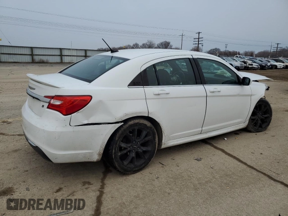 2014 Chrysler 200 Touring with VIN 1C3CCBBG2EN171356, listed as a Copart auction lot 87942875 with 168,139 mi miles and Salvage Title. Bid and sale history available at carsss.com. Image 3.