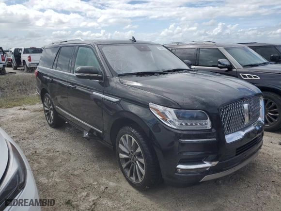 2020 Lincoln Navigator Reserve with VIN 5LMJJ2LT5LEL03276, listed as a Copart auction lot 76548834 with 23,646 mi miles and Non Repairable. Bid and sale history available at carsss.com. Image 4.