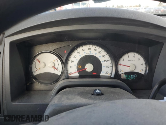 2005 Dodge Dakota ST with VIN 1D7HW22K45S270278, listed as a Copart auction lot 85540104 with 90,707 mi miles and Salvage Title. Bid and sale history available at DreamBid. Image 9.