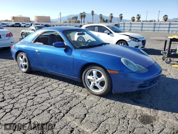 2000 Porsche 911 with VIN WP0CA2990YS652625, listed as a Copart auction lot 46660045 with 92,261 mi miles and Clean title. Bid and sale history available at DreamBid. Image 4.