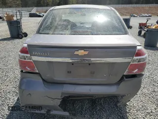 2010 Chevrolet Aveo 1LT with VIN KL1TD5DE5AB124590, listed as a Copart auction lot 51939505 with 156,211 mi miles and Salvage Title. Bid and sale history available at DreamBid. Image 6.