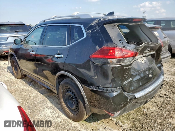 2017 Nissan Rogue SV z VIN JN8AT2MT8HW380522, wystawiony jako Copart lot #53246735 z przebiegiem 71 495 mil mil oraz Szkoda całkowita • Salvage title. Historia ofert i sprzedaży dostępna na DreamBid. Obrazek 2.