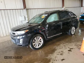 2012 Toyota Highlander Hybrid Limited with VIN JTEDC3EH3C2008879, listed as a Copart auction lot 52225555 with 0 mi miles and Salvage Title. Bid and sale history available at carsss.com. Image 1.