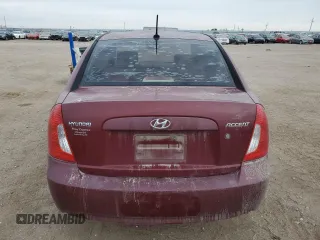 2010 Hyundai Accent GLS with VIN KMHCN4AC6AU526721, listed as a Copart auction lot 44335745 with 134,353 mi miles and Clean Title. Bid and sale history available at carsss.com. Image 6.