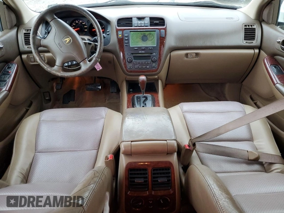 2005 Acura MDX with VIN 2HNYD18215H535581, listed as a Copart auction lot 41804985 with 183,248 mi miles and Salvage Title. Bid and sale history available at carsss.com. Image 8.