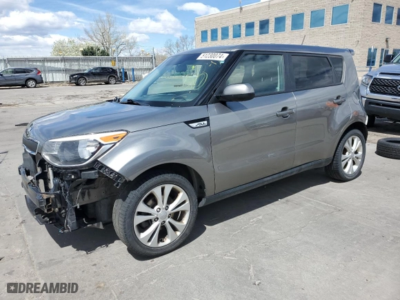 2016 Kia Soul + with VIN KNDJP3A58G7307753, listed as a Copart auction lot 51230074 with 102,198 mi miles and Salvage Title. Bid and sale history available at carsss.com. Image 1.