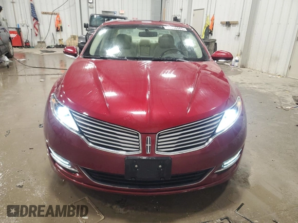 2014 Lincoln MKZ with VIN 3LN6L2J96ER807359, listed as a Copart auction lot 46346565 with 70,486 mi miles and Non Repairable. Bid and sale history available at carsss.com. Image 5.
