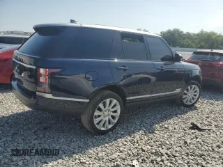 2017 Land Rover Range Rover HSE z VIN SALGS2FK6HA354794, wystawiony jako Copart lot #58181405 z przebiegiem 76 443 mil mil oraz Tytuł czysty. Historia ofert i sprzedaży dostępna na DreamBid. Obrazek 3.