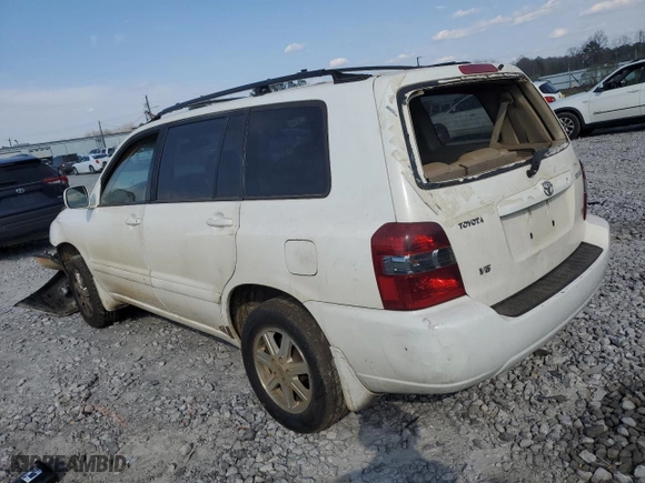 2006 Toyota Highlander w/3rd Row with VIN JTEDP21A960107567, listed as a Copart auction lot 46949545 with 278,185 mi miles and Salvage Title. Bid and sale history available at carsss.com. Image 2.