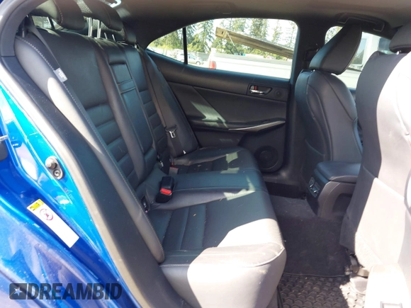 2016 Lexus IS 350 with VIN JTHCE1D23G5010548, listed as a IAAI auction lot 42153922 with 54,528 mi miles and . Bid and sale history available at DreamBid. Image 8.
